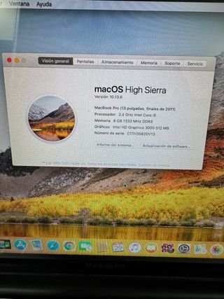 MacBook Pro 13 (Finales 2011)