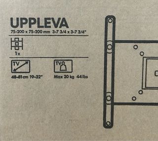 Soporte TV de pared Uppleva de Ikea