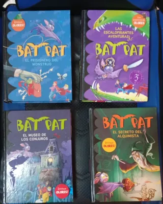 Lote de 3 libros infantiles de bat pat