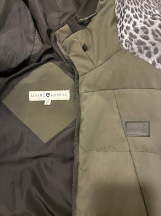 Abrigo verde Alvaro Moreno talla M