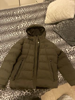 Abrigo verde Alvaro Moreno talla M