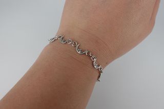 Pulsera Plata 925 Lunas