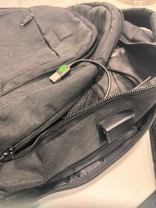 Mochila MATEIN para portátil 15,6 gris