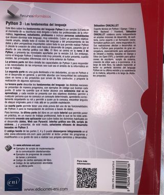 Python 3 Los Fundamentos Del Lenguaje