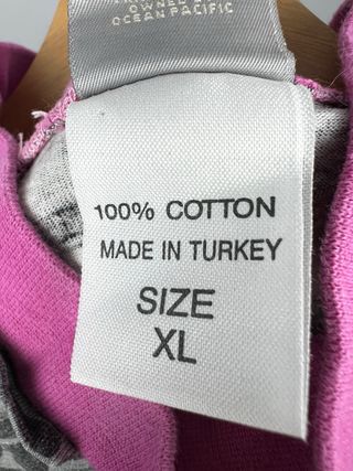 Camiseta Vintage Ocean Pacific Estampada ornament