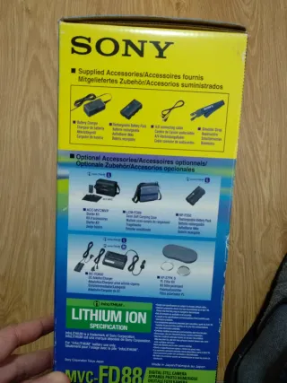 Cámara Digital Sony Mavica MVC-FD88