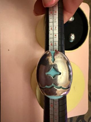 Conjunto Tous Plata y Turquesa