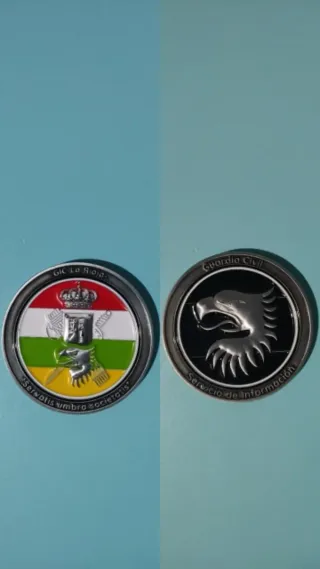 Moneda Guardia Civil La Rioja