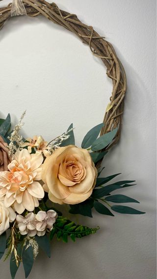 Corona de bienvenida