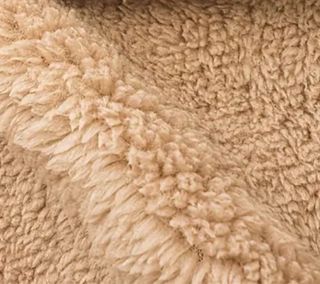 Chaqueta borreguito cremallera camel A ESTRENAR