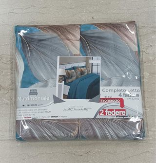 Completo Letto Matrimoniale 4 Federe