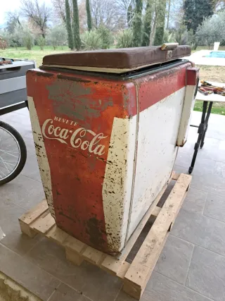 Ghiacciaia Coca Cola Vintage Americana