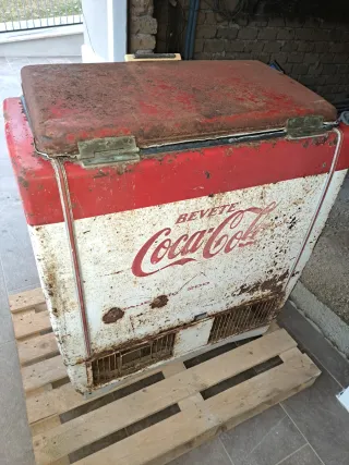 Ghiacciaia Coca Cola Vintage Americana