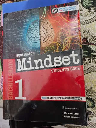Libro inglés Mindset 1 bachillerato