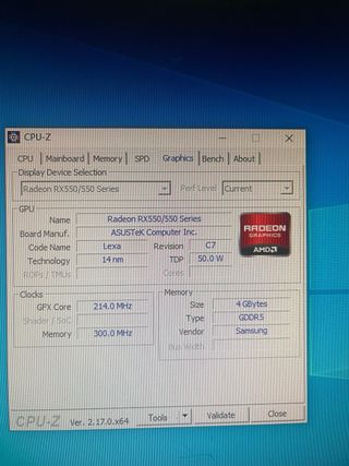 Scheda Video ASUS Radeon RX 550 4GB GDDR5