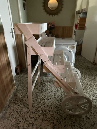 Carro Candy Bar Madera y Metal