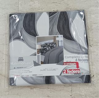 Completo letto matrimoniale 4 federe
