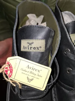 Scarpe Avirex uomo nere