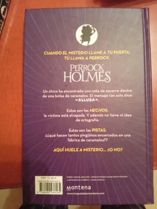 2 libros infantiles de Perrock Holmes
