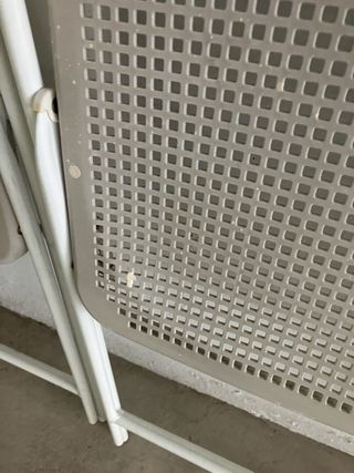 Mesa y sillas de terraza plegables