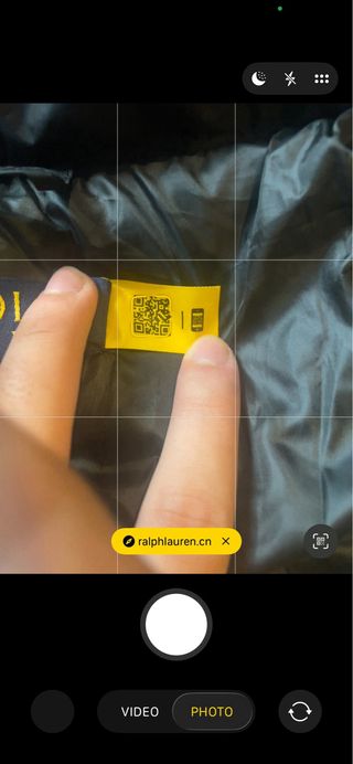 Casaco Polo Ralph Lauren Preto Tamanho M