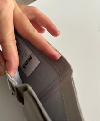 Monedero Patagonia Beige/Negro a estrenar