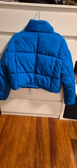 Chaqueta Invierno Bershka Azul