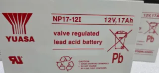 Baterías Yuasa NP17-12I 12V 17Ah (3 unidades)