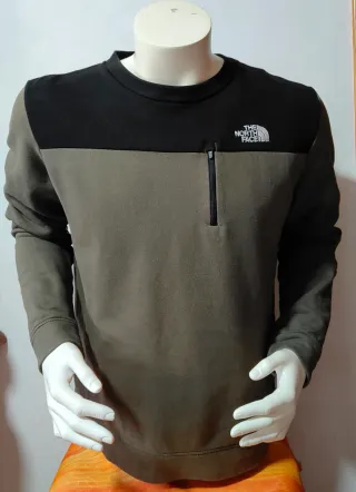 Sudadera The North Face L verde-negra