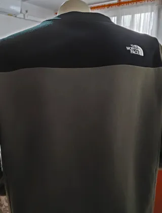 Sudadera The North Face L verde-negra