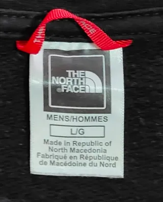 Sudadera The North Face L verde-negra