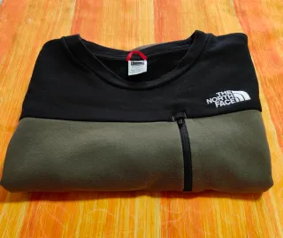 Sudadera The North Face L verde-negra