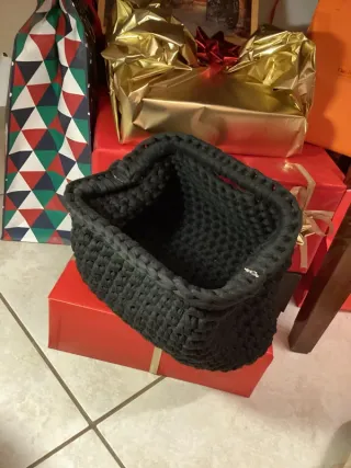 Borsa Clutch bag all’uncinetto