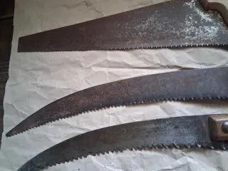 Lote de 3 serruchos antiguos