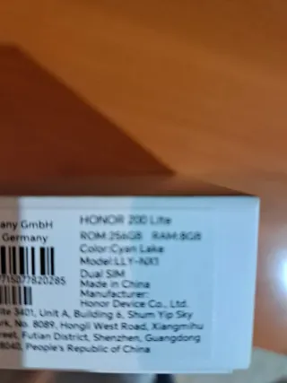 Honor Movil Multicolor