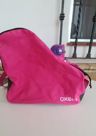 Patines infantiles rosas y morados Oxelo