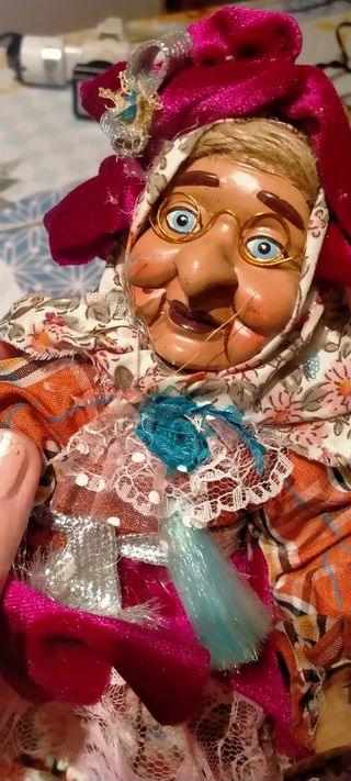 Set 14 Befane Strega Grande e Piccola