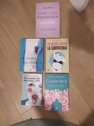 Libros varios de autoayuda y crecimiento personal
