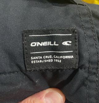 Chaqueta de nieve negra