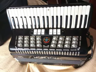 Fisarmonica Moreschi 24 tasti 6 registri 120 bassi