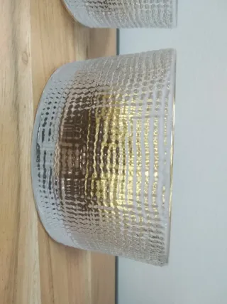 Lote 2 boles cristal Zara Home