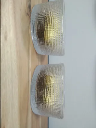 Lote 2 boles cristal Zara Home