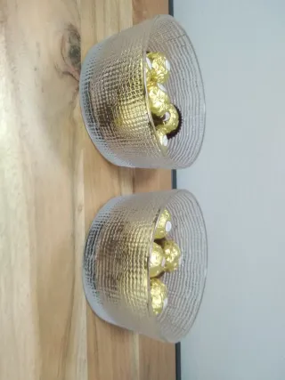 Lote 2 boles cristal Zara Home