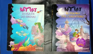 2 libros infantiles de bat pat