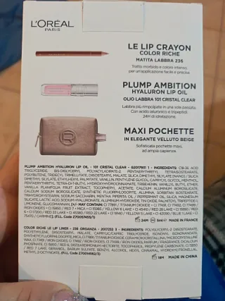 Pochette L'Oréal Paris Le Voyage Enchanté