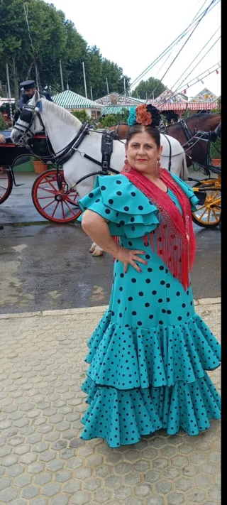 Traje de flamenca hecho a medida