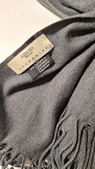 Sciarpa LIBERO  Milano Cashmere Grigia