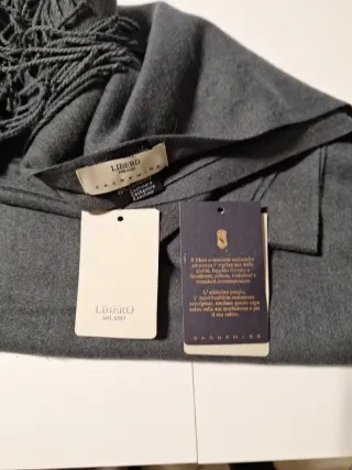 Sciarpa LIBERO  Milano Cashmere Grigia