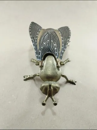 Cenicero Vintage Mosca Latón