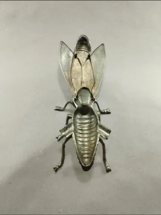 Cenicero Vintage Mosca Latón